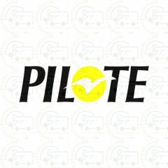 Pilote orange motor home sticker