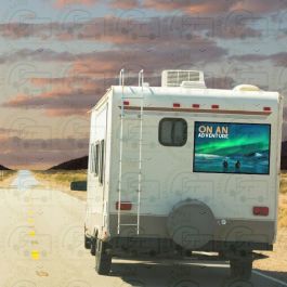 Your own image - Caravan or Motorhome Printed Self Adhesive Sticker ...